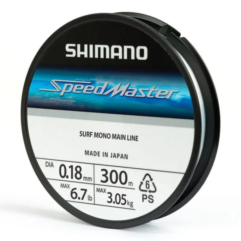 Tresses, Nylons, Fluorocarbones - SHIMANO Nylon Speedmaster Surf - 300m