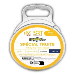 Tresses, Nylons, Fluorocarbones - SERT Nylon SRT SPECIAL TRUITE 150M - INVISIBLE