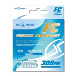 Tresses, Nylons, Fluorocarbones - SUNSET Nylon FC Process Clear 300 m