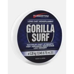 Tresses, Nylons, Fluorocarbones - TUBERTINI Nylon Gorilla Surf 300m