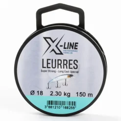 Tresses, Nylons, Fluorocarbones|Découverte Pêche Du Carnassier - X-LINE Nylon Leurres 150m
