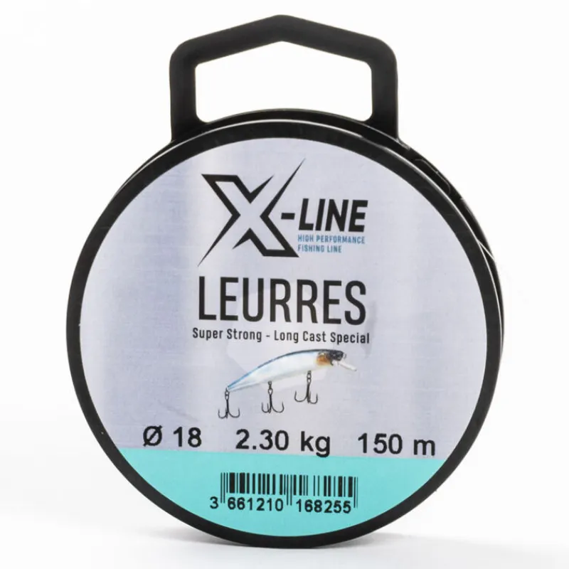 Tresses, Nylons, Fluorocarbones|Découverte Pêche Du Carnassier - X-LINE Nylon Leurres 150m