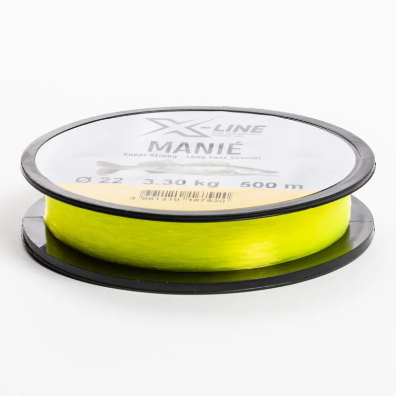 Découverte Pêche Du Carnassier|Tresses, Nylons, Fluorocarbones - X-LINE Nylon Manié 500m