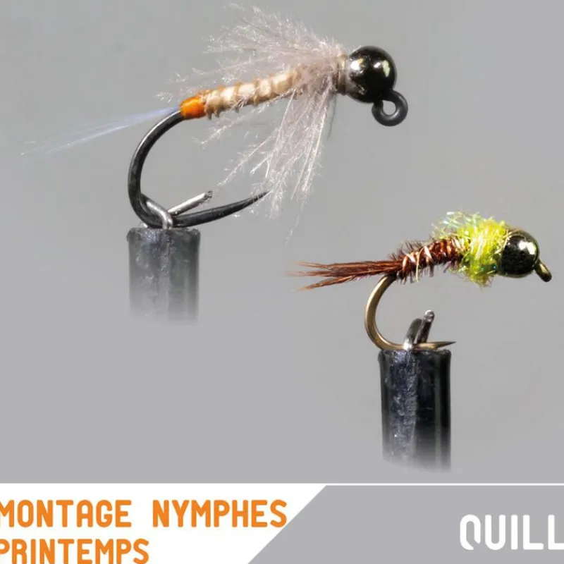 Leurres À Truite - GARBOLINO Nymphes X2 - printemps / quill