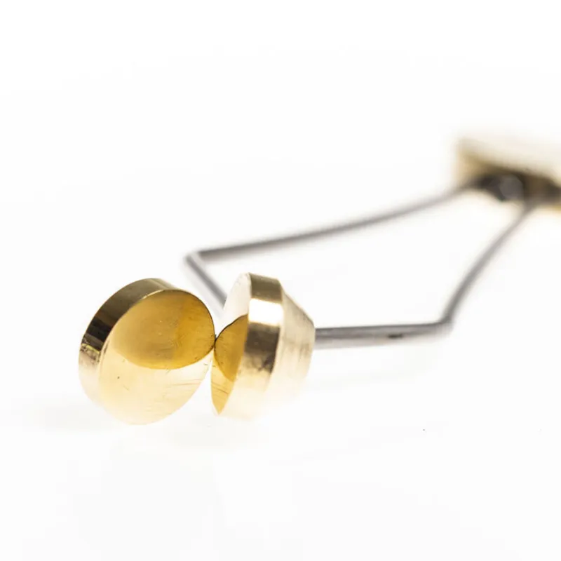 Fly Tying - SILVER STONE Outil de montage mouche porte bobine silvertone thumb