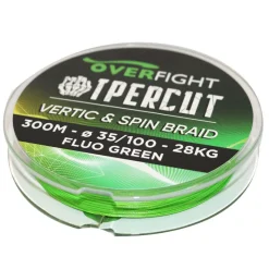 Packs Et Ensembles - OVERFIGHT Pack avec une canne Ipercut Heavyspin 2.40 + un moulinet Tank 6000 FD et une tresse Ipercut Spin And Vertic Braid 35mm