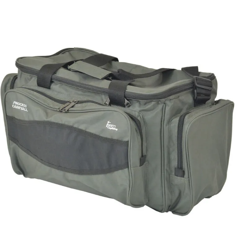 Bagagerie/Rangement|Packs - TEAM CARPFISHING Pack bagagerie carryall process + fourreau holdall 3 cannes
