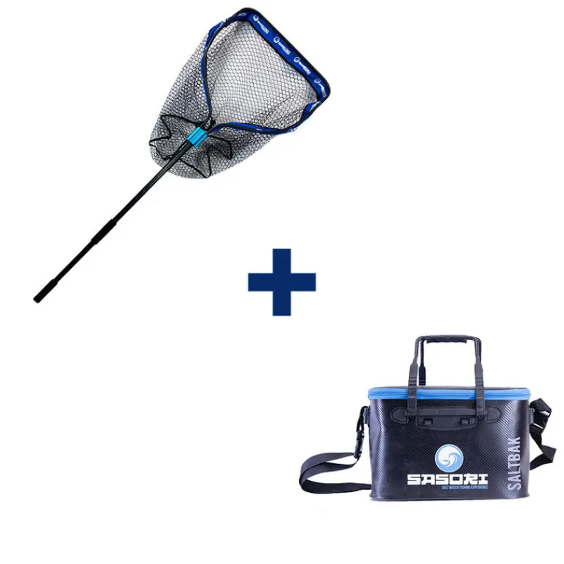 Packs Et Ensembles - SASORI Pack Basalt + Boat Net Rubber