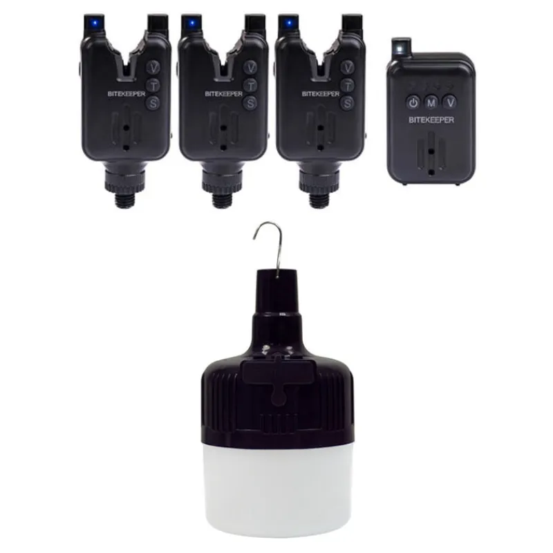 Packs - RIPPTON Pack Bite Keeper Black 3+1 + Firefly Biwy Light