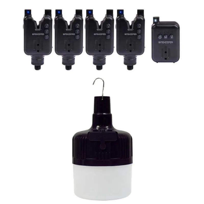 Packs - RIPPTON Pack Bite Keeper Black 4+1 +Firefly Biwy Light