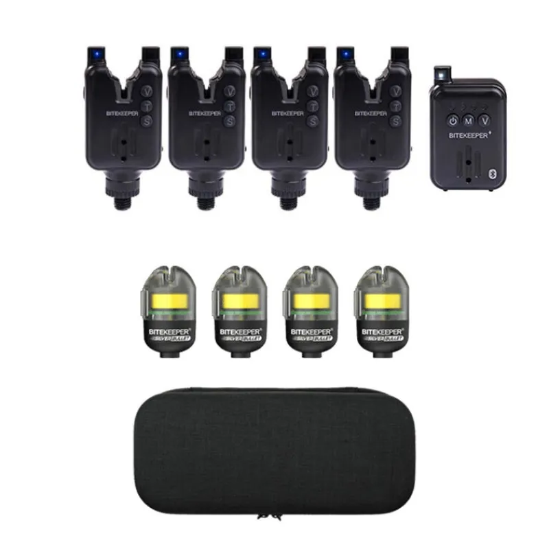 Packs - RIPPTON Pack Bite Keeper Pro 4+1 Black + 4 Silver Bullet Bobbin