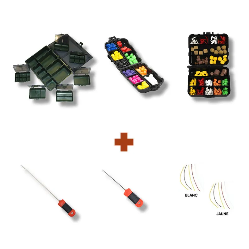 Packs - TEAM CARPFISHING Pack Boite + Accessoires Eschage