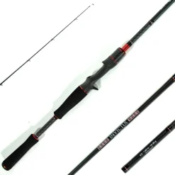 Packs Et Ensembles - PACIFICPECHE Pack Canne Casting Evok Invictus V2 1.83m, 10-30g + Moulinet Daiwa Phantom 100HL + Tresse Evok Tactikal Braid 0.15mm
