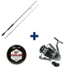 Packs Et Ensembles - EVOK Pack Canne Aerian 63mls 1.92m, 3-18g + Moulinet Aerian 2500Fd + Tresse