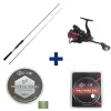 Packs Et Ensembles - EVOK Pack Canne Invictus V2 2.01m, 3-10g + Moulinet Invictus 2500Fd + Tresse + Fluorocarbone