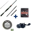 Packs Et Ensembles - EVOK Pack Canne Invictus V2 2.13m, 14-42g + Moulinet Invictus 150HL + Tresse + Fluorocarbone