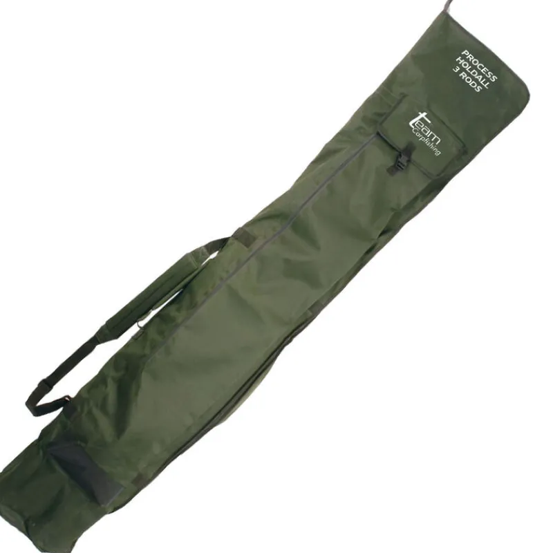 Packs - TEAM CARPFISHING Pack 3 Combo + Epuisette + Fourreau Team