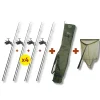 Packs - TEAM CARPFISHING Pack 4 Combo + Epuisette + Fourreau Team