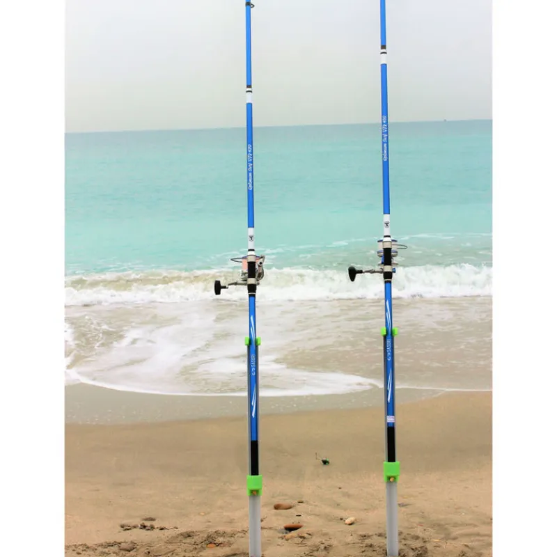 Surfcasting|Packs Et Ensembles - SASORI Pack de 2 cannes optimum ftr surf 450 4.50m 100-200g
