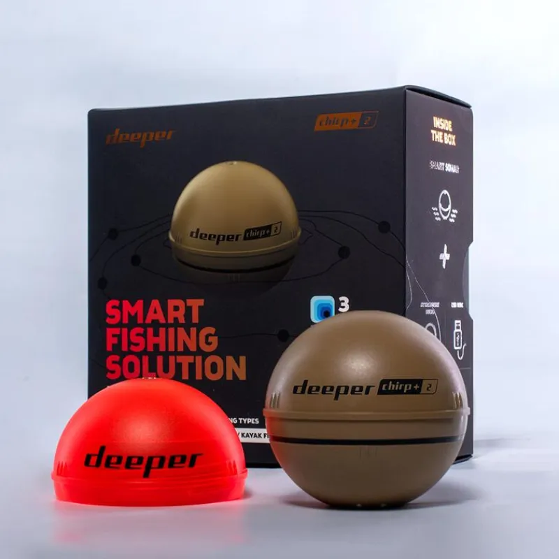 Packs - DEEPER Pack Chirp+V2 + Support pour fixation sur bateau amorceur