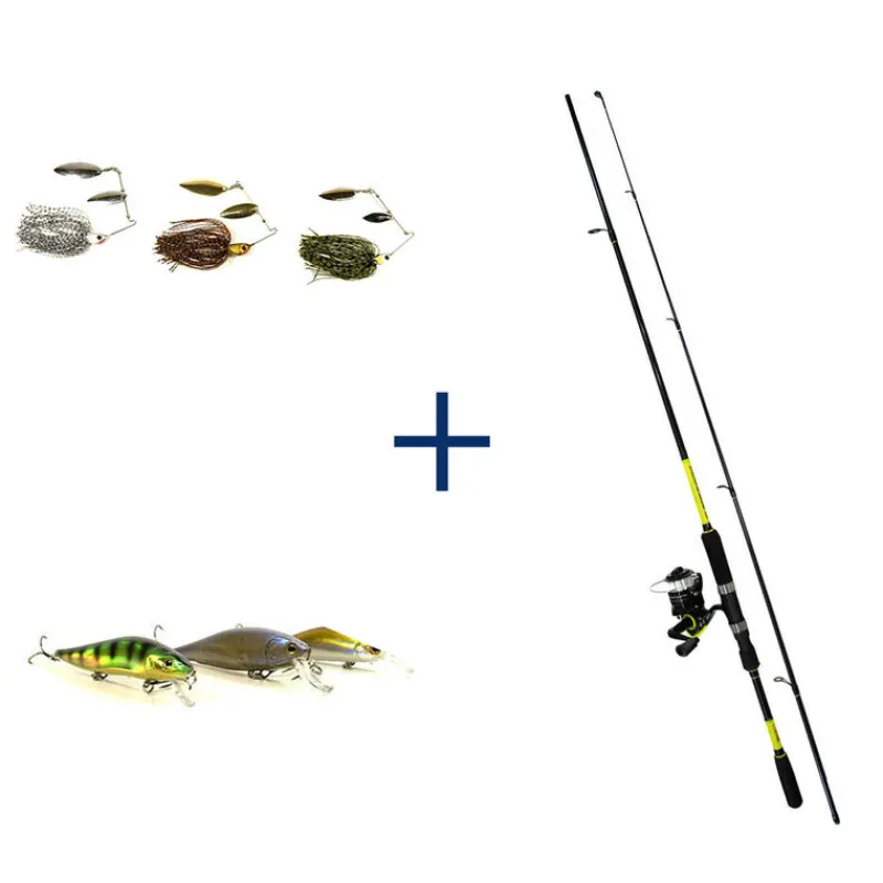 Packs Et Ensembles - PACIFIC PECHE Pack Eco Spining Brochet V2