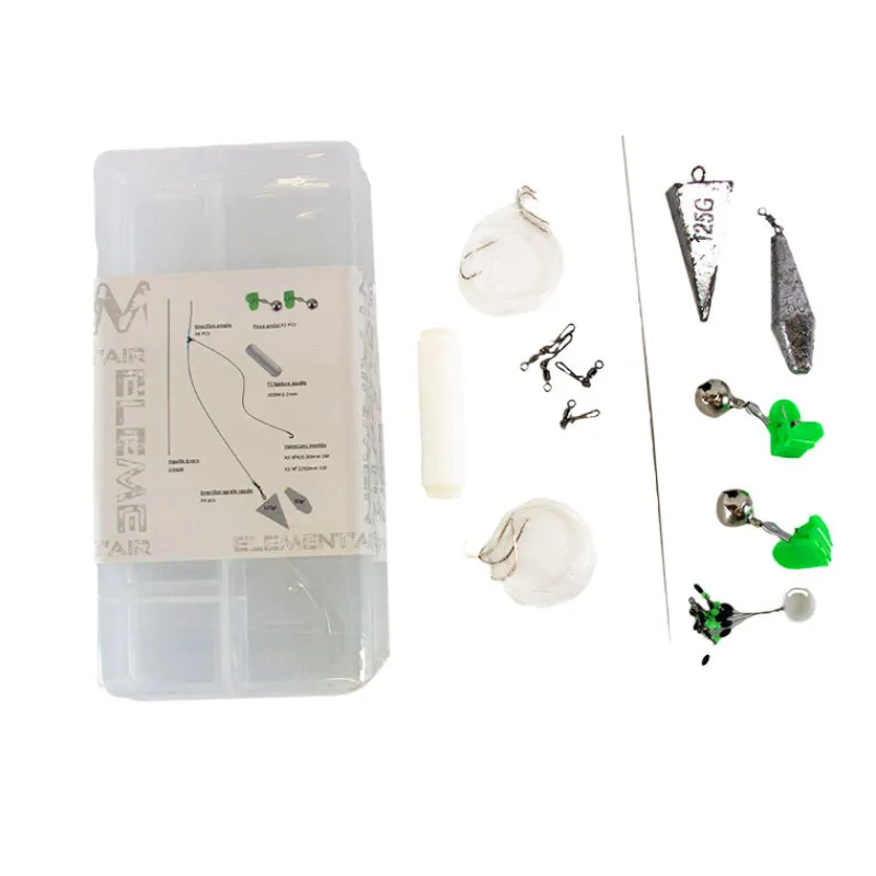 Packs Et Ensembles - PACIFIC PECHE Pack Elementair Surf 450 + Surf Box + Pique Surf Alu 1 M