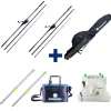 Packs Et Ensembles - SASORI + REDFISH Pack Elementair Surf 420 + Surf Box + Pique Surf Alu 1 M + Fourreau Surf + Baksalt