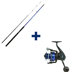 Packs Et Ensembles - SASORI Pack Kaiten 240 Heavy Boat 100-250g 2m40 + Trail II 5000