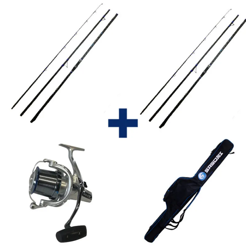Packs Et Ensembles - SASORI Pack Kaiten 420 Hybrid Surf + Mago XR 8000 100-200g 4m20