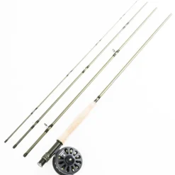 Packs - SILVER STONE Pack Kit Mouche Silverstone Liberty Fly Fishing Kit 9" Soie de 4/5 + Tube  de transport 105cm