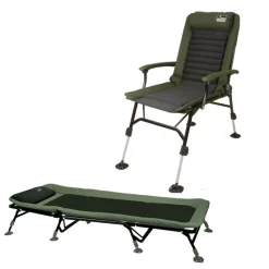 Packs|Bivouac/Confort - HOOGENDIJK Pack master carp leon bedchair et level chair