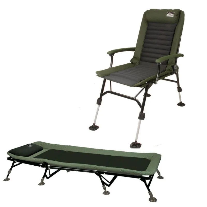 Packs|Bivouac/Confort - HOOGENDIJK Pack master carp leon bedchair et level chair