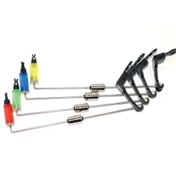 Découverte Pêche À La Carpe|Détection - TEAM CARPFISHING Pack 4 Process VX + Centrale + 4 Dropper