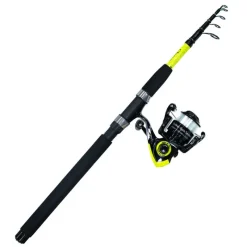 Découverte Pêche Du Carnassier|Packs Et Ensembles - PACIFICPECHE Pack Prêt à Pêcher Brochet Bzone Striker Telespin 240MH 10-40g + Moulinet + Nylon + Leurres + Boites