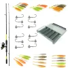 Découverte Pêche Du Carnassier|Packs Et Ensembles - PACIFICPECHE Pack Prêt à Pêcher Sandre Bzone Striker 240MH 10-45g + Moulinet + Nylon + Leurres + Boites