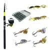 Packs & Ensembles|Découverte Pêche Du Carnassier - PACIFICPECHE Pack Prêt à Pêcher Truite Bzone Striker Telespin 180L 3-10g + Moulinet + Nylon + Leurres + Boites