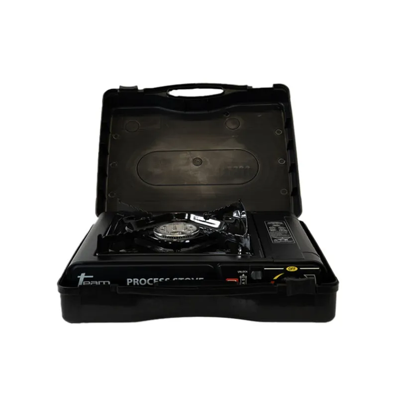 Packs - TEAM CARPFISHING Pack Rechaud + Chauffage + 8 Cartouches de Gaz