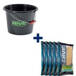 Packs|Appâts / Amorces - RIVE Pack Seau + 5kg d'amorce etang