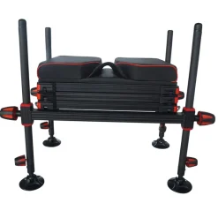 Packs - TEAM FRANCE Pack station de pêche au coup s-lock match light + repose-pieds