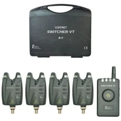 Packs - TEAM CARPFISHING Pack 4 Switcher + Centrale + 4 Dropper