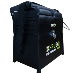 Paniers / Stations - TEOS Panier de pêche au coup alu large 3 tiroirs avec dossier