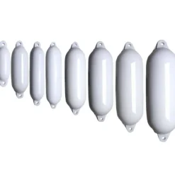 Équipements - MAJONI Pare-battage Eco Fender 4 - 2 yeux - ø19x68cm - blanc