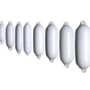 Équipements - MAJONI Pare-battage Eco Fender 3 - 2 yeux - ø15x60cm - blanc