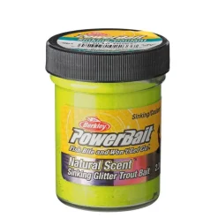 Appâts À Truite - BERKLEY Pate a Truites scintillante PowerBait 65g