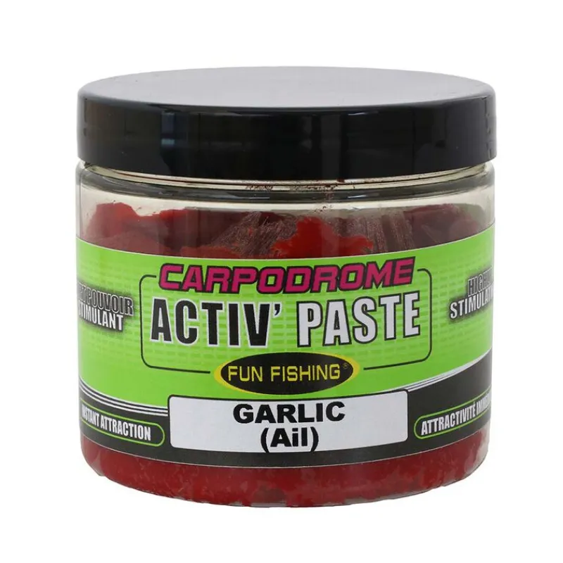Appâts / Amorces - FUN FISHING Pate D'eschage Activ' Paste Ail 150g