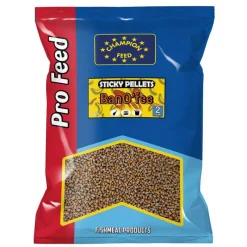 Appâts / Amorces - CHAMPION FEED Pellets Sticky Pellets 2mm bano'fee 650G