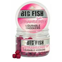 Appâts / Amorces - DYNAMITE BAITS Pellets Mous Durable Hook Pellets Strawberry 6mm