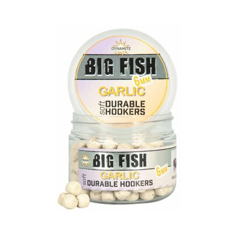 Appâts / Amorces - DYNAMITE BAITS Pellets Mous Durable HP Garlic 6mm