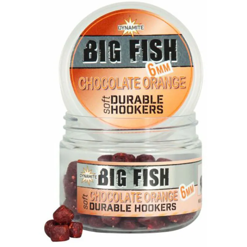 Appâts / Amorces - DYNAMITE BAITS Pellets Mous Durable Hook Pellets Choco/Orange 6mm