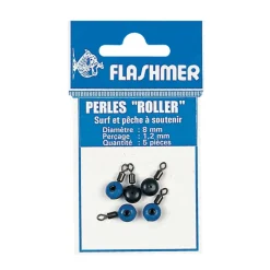 Montages / Hameçons - FLASHMER Perles rotatives coulisseau mer perle roller (x5)